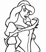 Swan Princess Coloring Odette Pages sketch template