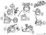 Kirby Coloring Pages Waddle Dee Abilities Concept Kood Printable Color Deviantart Print Kids Adults Bettercoloring sketch template