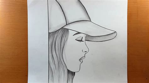 como desenhar uma garota  um chapeu facil desenhos  desenhar