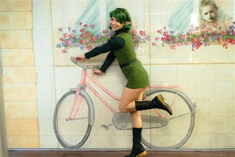 saria from legend of zelda ocarina of time cosplay by akuriko aipt