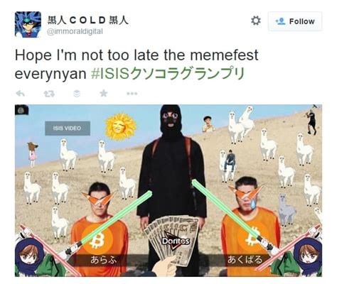 The Subtle Message Behind A Japanese Meme Mocking The Islamic State