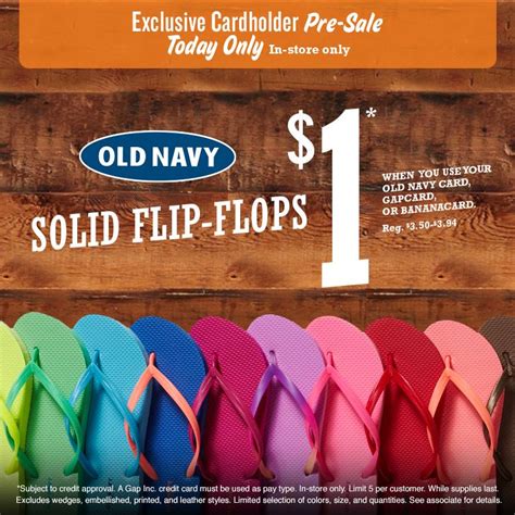 Old Navy 1 Flip Flop Early Preview Sale Today 6 15 Thrifty Momma