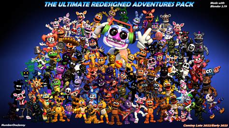 ultimate redesigned adventures pack  twitter  project