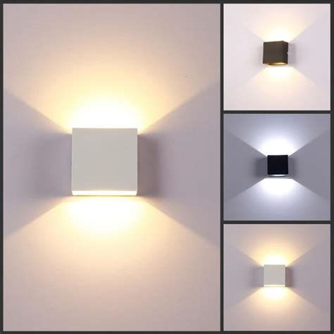 led wall lamps aluminium wall light small square led wall lamp modern indoor lightings