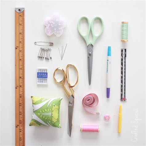 sewing kit crafted spaces