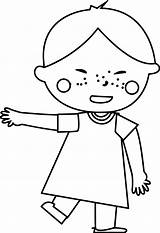 Boy Coloring Child China Wecoloringpage Children sketch template