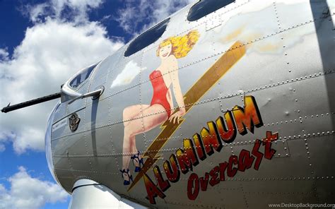 Nose Art Aircrafts Plane Fighter Pin Up Wallpapers Desktop Background