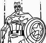 America Captain Coloring Pages Face Comments sketch template