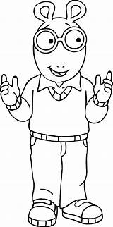 Arthur Coloring Pages Read Cool sketch template