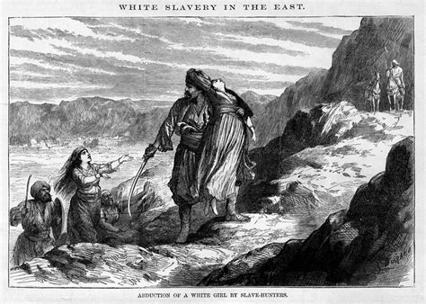 slave hunters abduct girl white slavery in the east 1875 harper s