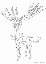 Xerneas Yveltal Colorear Coloriez Supercoloriage Pokémon Desenho Coloriages Malvorlagen Pikachu Catégorie Préférés álbum Escolher Tablero sketch template