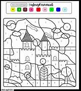 Magique Chateau Royaume Inspirant Numbers Mimi Maternelle Benjaminpech sketch template