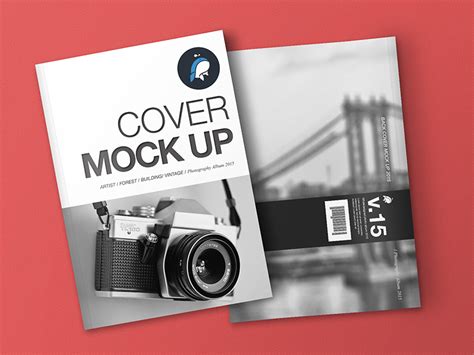 magazine cover template psd template business