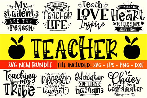 teacher design bundle graphic  orindesign creative fabrica