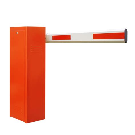 stainless steel  rfid boom barrier  parking  toll plaza rs  unit id
