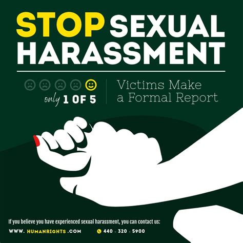 Green Stop Sexual Harassment Instagram Image Template Postermywall