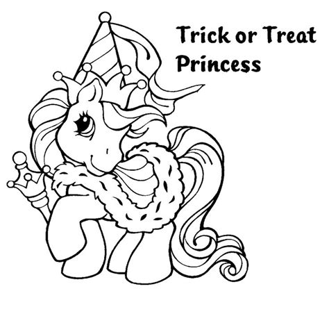 halloween princess   pony coloring horse coloring pages