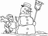 Coloring Christmas Pages Snowman Print Printable Holiday Color Boy Book Kids Happy Books Filminspector sketch template