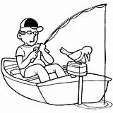 Fishing Boat Coloring Pages Printable Little Bass Boats Drawing Color Motor Kids Rod Kidsplaycolor Getcolorings Getdrawings Colorin Print Online Colorings sketch template