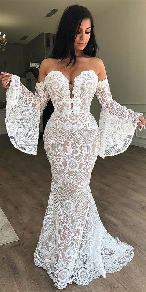 Custom Made Beautiful Elegant Mermaid Wedding Modeldressy Mermaid