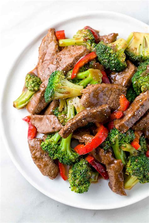 easy chinese beef  broccoli recipe jessica gavin