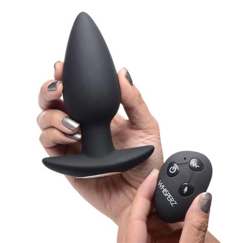 voice activated 10x vibrating butt plug with remote