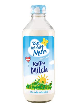 die leichte muh kaffeemilch beste qualitaet fuer cremig leichten kaffeegenuss