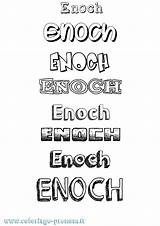 Enoch Sheets sketch template