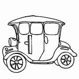 Antique Car Coloring Pages sketch template