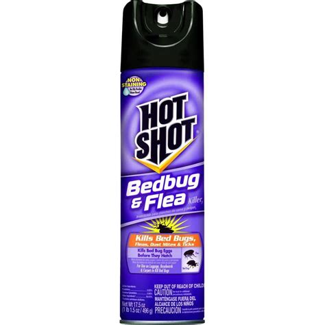 hot shot bed bug  flea killer  oz aerosol spray hg