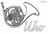 Oboe Instrumente Anfangsbuchstaben Waldhorn Malvorlage Besten Ausmalbild Babyduda Ausmalen sketch template