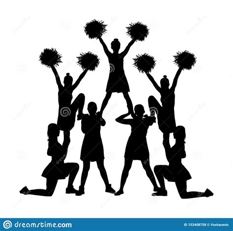 cheerleader cartoon vector 38934473