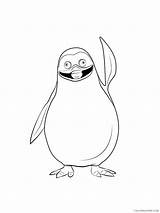 Penguins Madagascar Pages sketch template