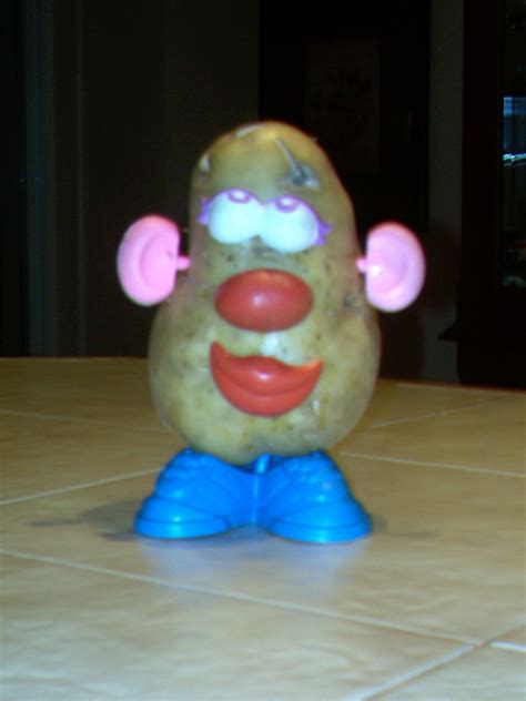 real  potato head  real potatoes childhood memories