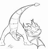 Coloring Pages Cynder Spyro Color Popular Colouring Getdrawings Getcolorings sketch template