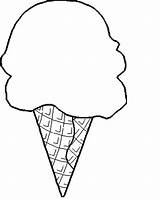 Ice Cream Cone Coloring Pages Drawing Scoop Sundae Print Color Printable Scoops Cute Colouring Pine Snow Icecream Cones Getdrawings Getcolorings sketch template