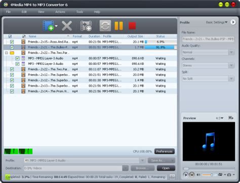4media mp4 to mp3 converter free download and software reviews cnet