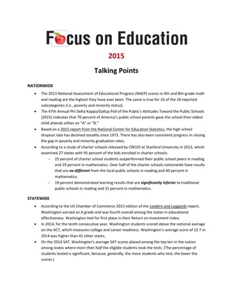 talking points word document