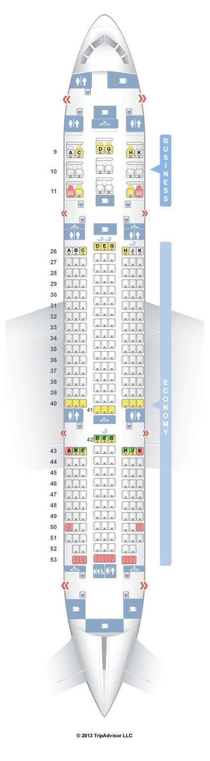 Seating Plan 787 Dreamliner Air India