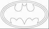 Batman Logo Coloring Pages Getcolorings Getdrawings sketch template