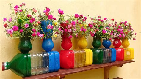 ¡aquí Grandes Ideas Para Decorar Tu Jardín Con Botellas Plásticas