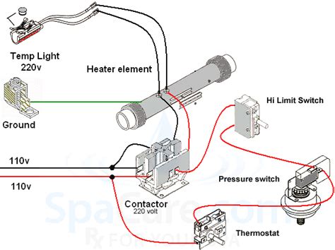 volt pressure switch wiring diagram