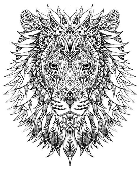 colour  wall decal lion pattern stick