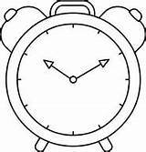 Clock Outline Clipart Cliparts Things Clip Library sketch template