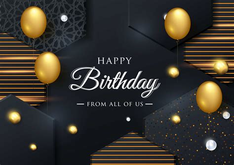 happy birthday celebration typography design  greeting card