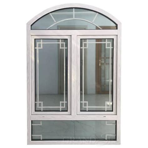 double glazed arched top aluminum double hung casement windows chinadouble glazed arched