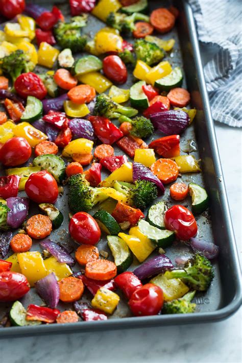 oven roasted vegetables recipe cooking classy
