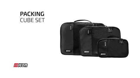scicon sports packing cube set youtube