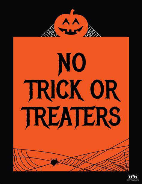 halloween signs  printables printabulls