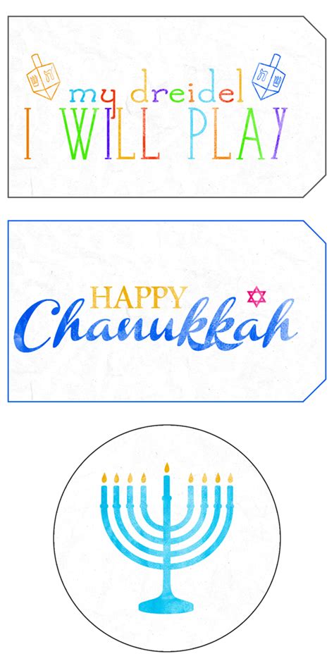 printable hanukkah gift tags newfreeprintablenet